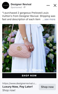 a woman is holding a gucci purse on a white background