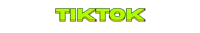 the word tiktok on a black background